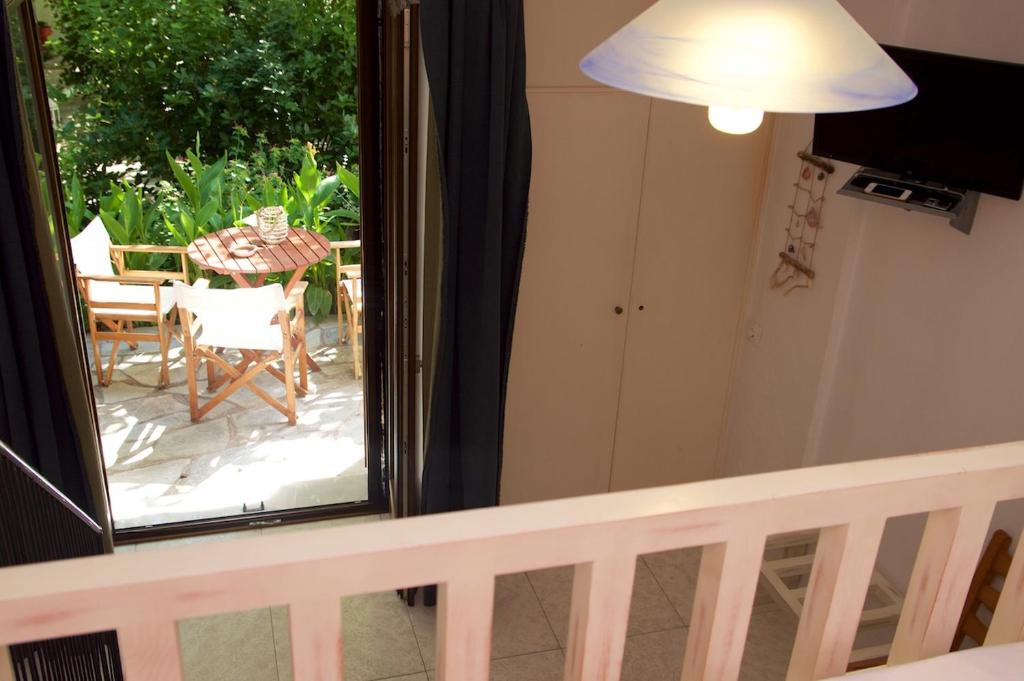 Balkón nebo terasa v ubytování Mirto Apartments