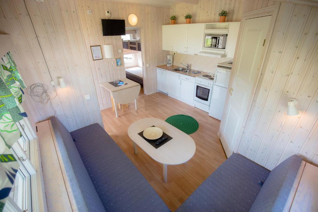 Kuchyň nebo kuchyňský kout v ubytování Hafsten Resort