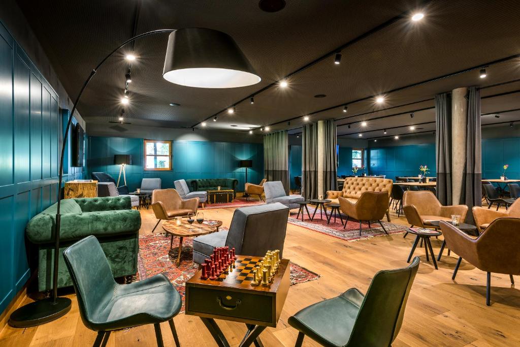 Posezení v ubytování Hotel Gut Ising