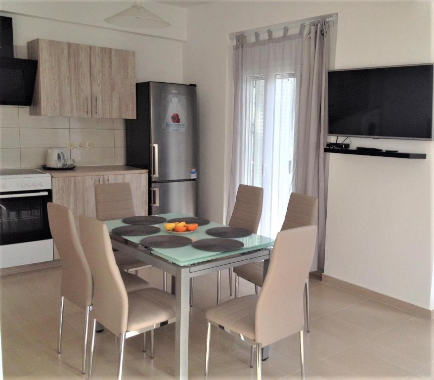 Kuchyň nebo kuchyňský kout v ubytování Lounge House