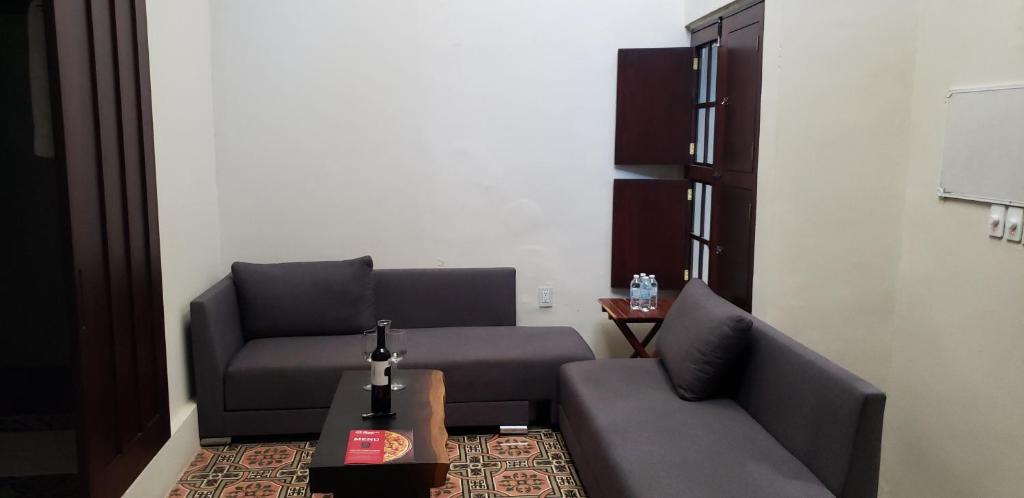 Posezení v ubytování Hotel Maculís