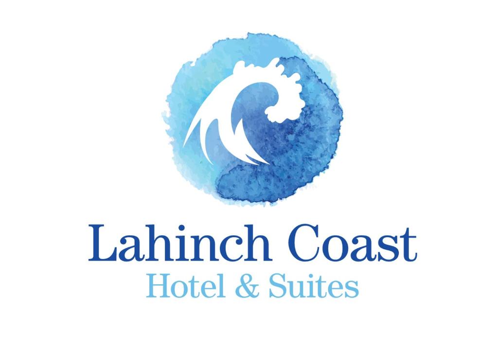 a wave logo for a hotel and suites at Lahinch Coast Hotel and Suites in Lahinch