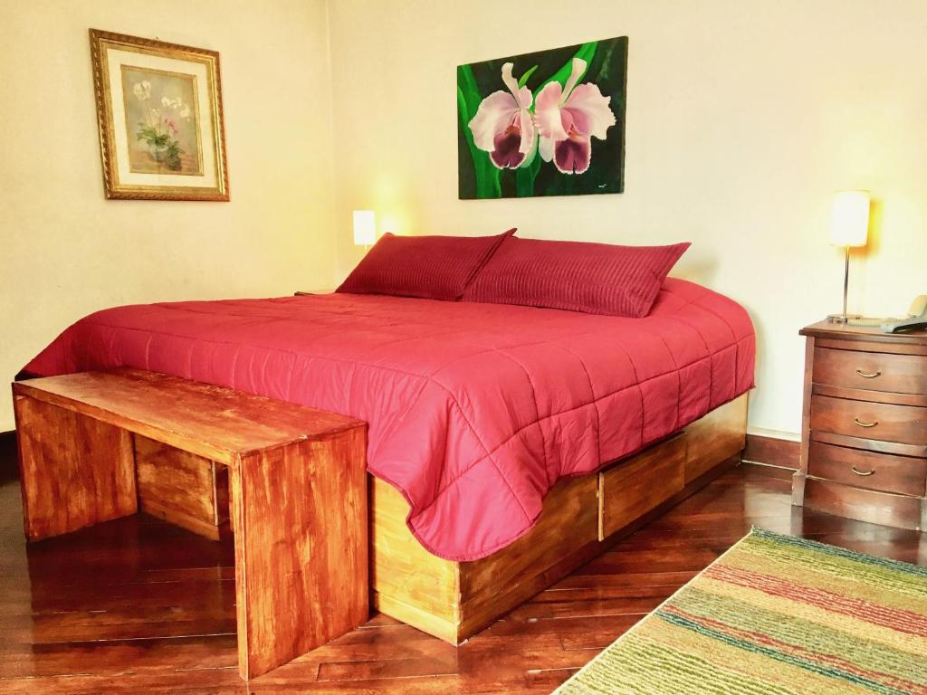 Postel nebo postele na pokoji v ubytování Boutique Hotel Casa Foch