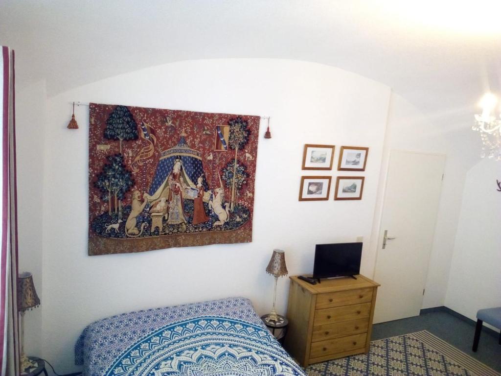 Postel nebo postele na pokoji v ubytování Elbenland Apartments Sächsische Schweiz