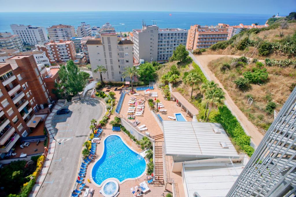 Bazén v ubytování Hotel Oasis Park Splash nebo v jeho okolí