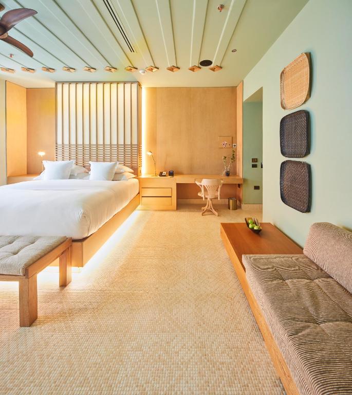 Postel nebo postele na pokoji v ubytování Hotel Boutique Casona del Colegio