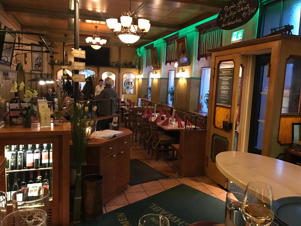 Lounge nebo bar v ubytování Gasthof Schwabl Wirt