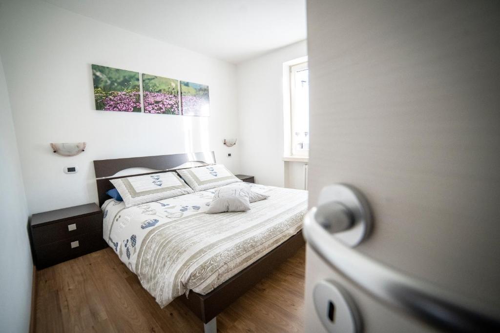 Postel nebo postele na pokoji v ubytování Appartamento Alba