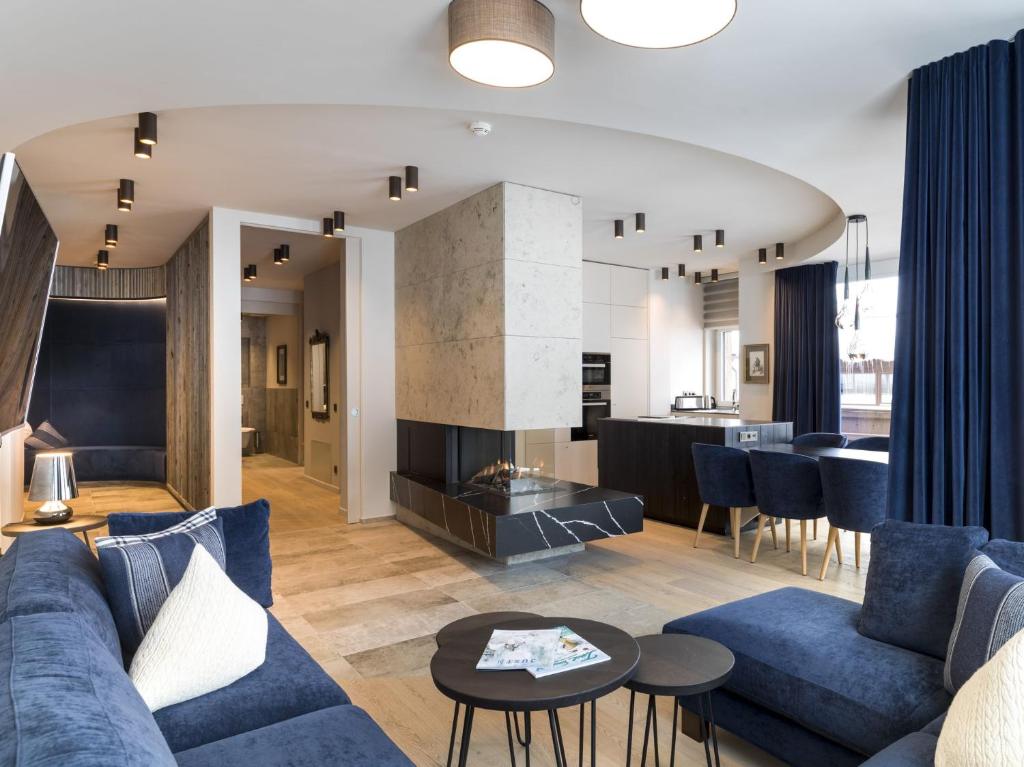 Posezení v ubytování Apartments Nennerhof