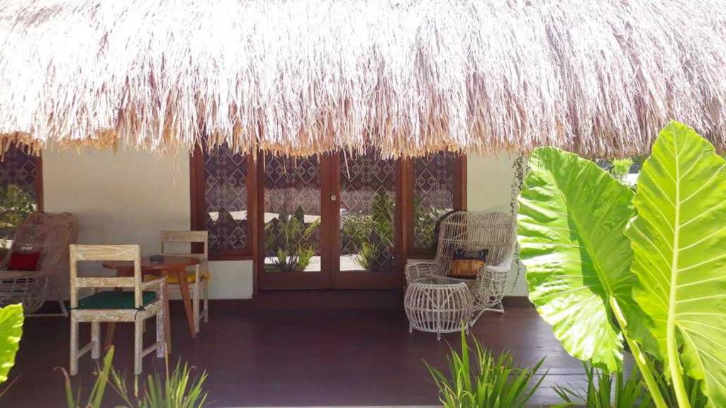 Zahrada ubytování Rua Beach Resort Sumba