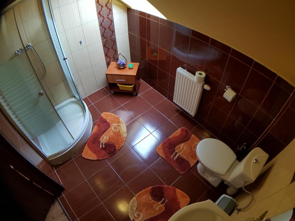 Kúpeľňa v ubytovaní Wynajem Pokoi Willa Pod Lasem