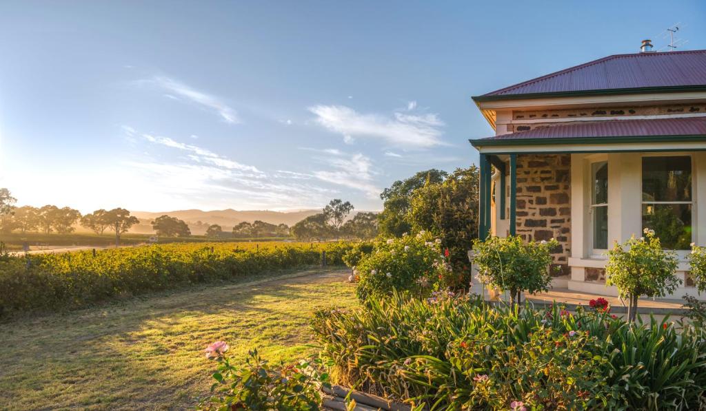 Zahrada ubytování Barossa Shiraz Estate