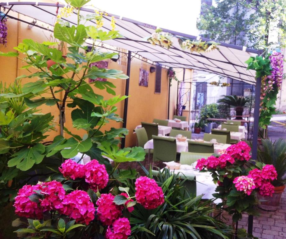 Zahrada ubytování Albergo Natucci