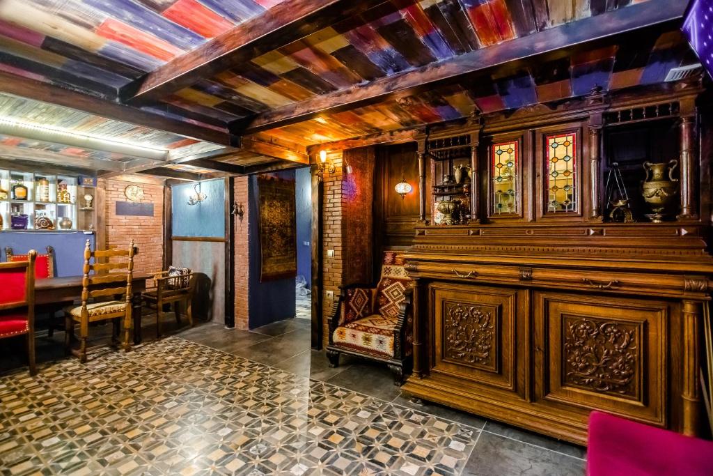 Prostor za sedenje u objektu Tiflis Inn Boutique Hotel