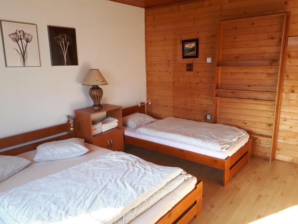 Postel nebo postele na pokoji v ubytování Privát - Melanie