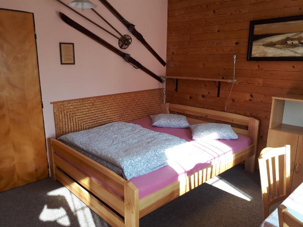 Postel nebo postele na pokoji v ubytování Privát - Melanie