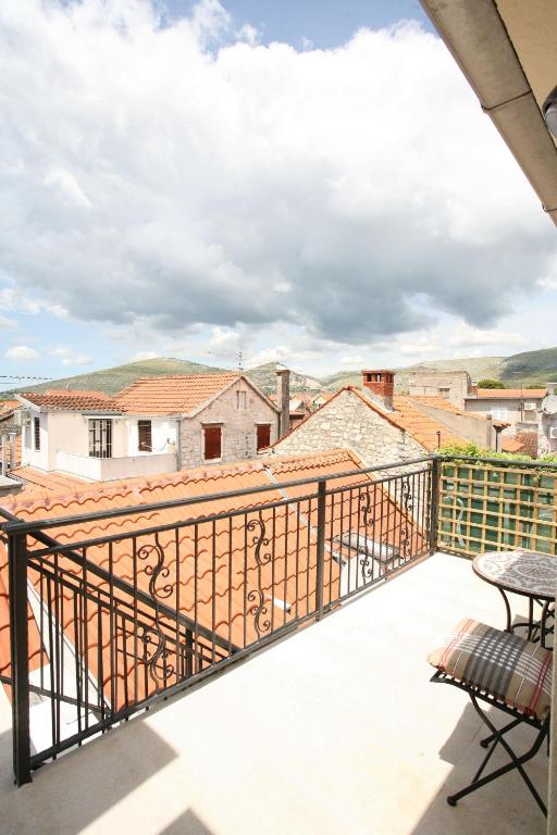 Balkón nebo terasa v ubytování Rooms Beljan
