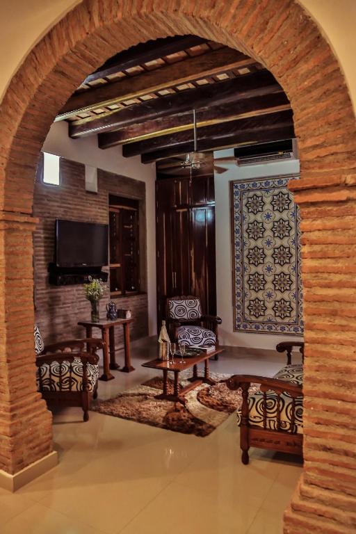 Posezení v ubytování Casa de Isabella, a Kali Hotel