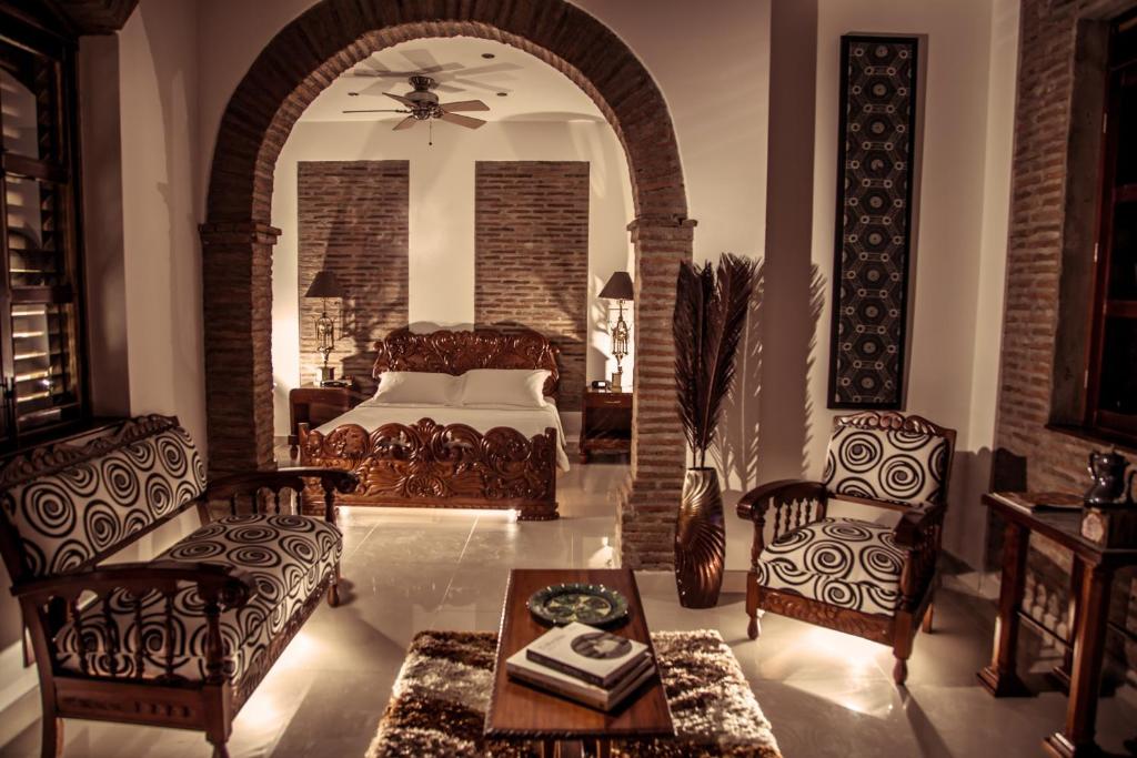 Posezení v ubytování Casa de Isabella, a Kali Hotel