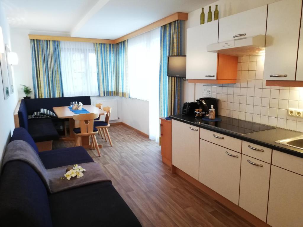 Kuchyňa alebo kuchynka v ubytovaní Apart Alba