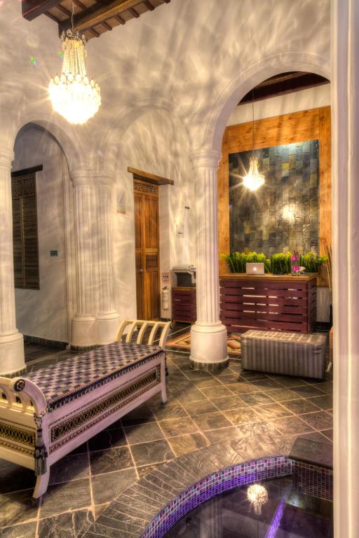 Posezení v ubytování Casa de Leda, a Kali Hotel