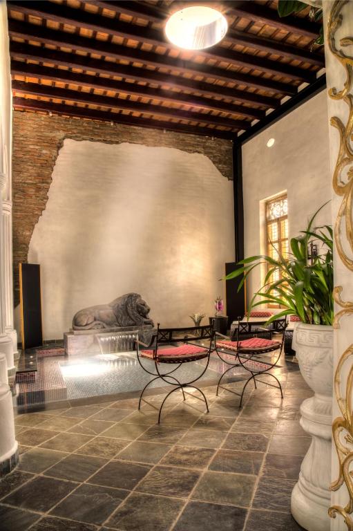Posezení v ubytování Casa de Leda, a Kali Hotel