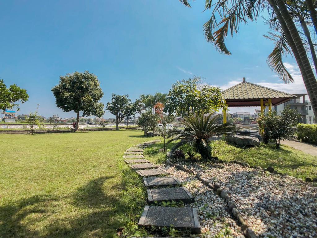 Zahrada ubytování Chun Feng Cao Tang Homestay