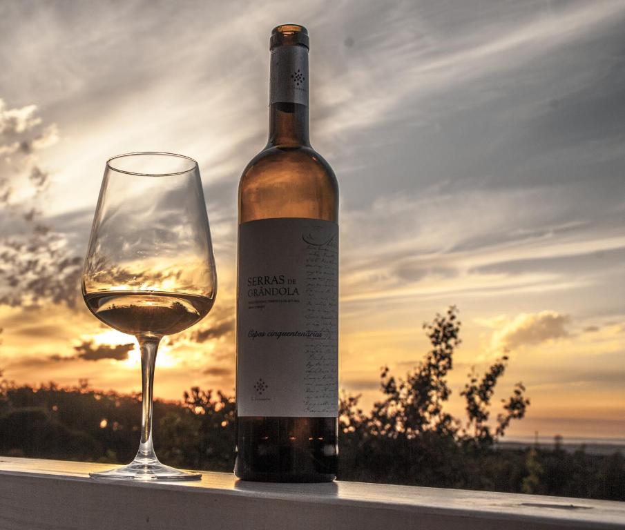 Nápoje v ubytování A Serenada Enoturismo