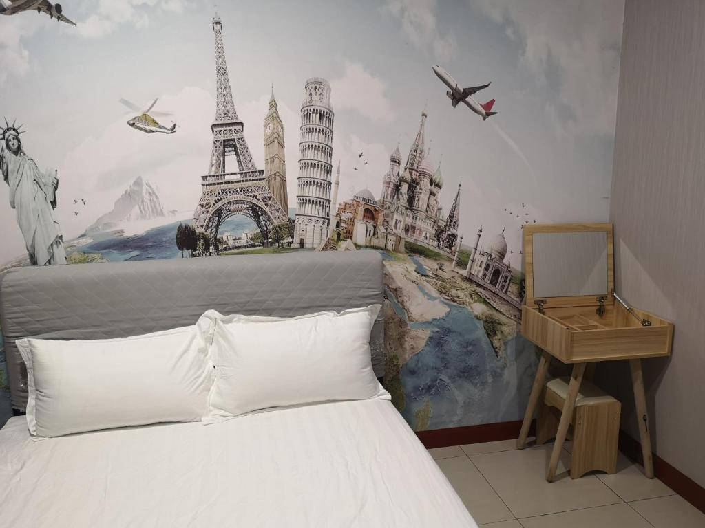 Postel nebo postele na pokoji v ubytování Home Inn Hotel