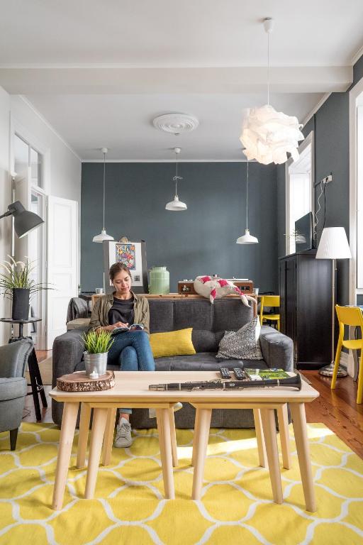 Posezení v ubytování Procyon Boutique & Suites