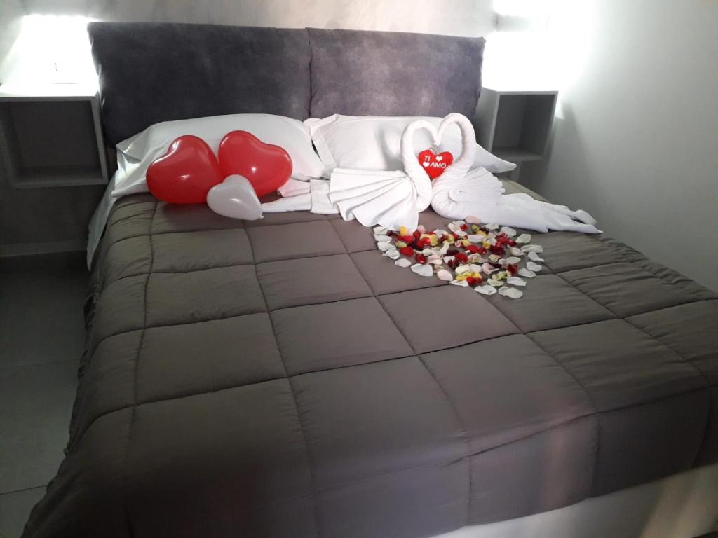 Postel nebo postele na pokoji v ubytování B&B Dolce Idea