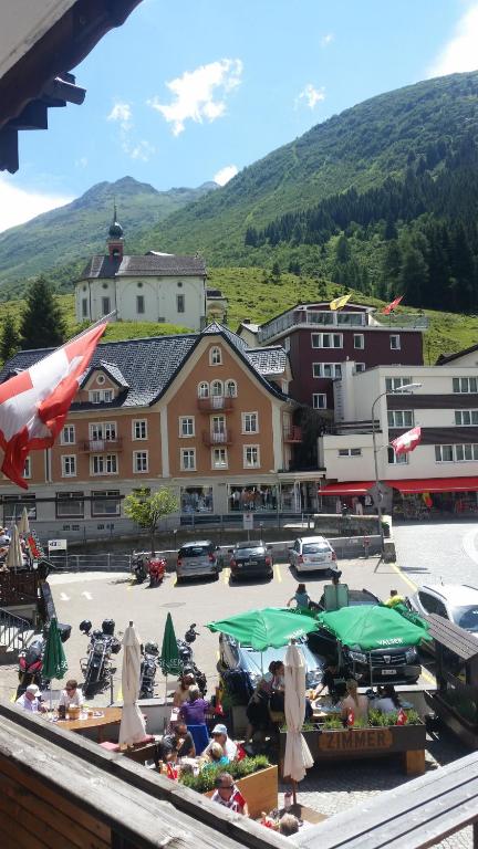 Nespecifikovaný výhled na hory nebo výhled na hory při pohledu z apartmánu