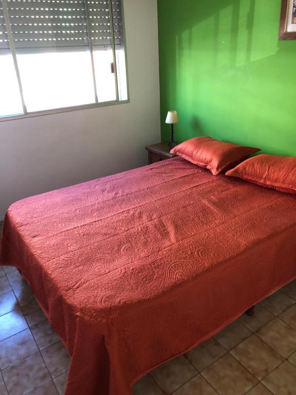 Cama o camas de una habitación en Apartamento Punta del Este