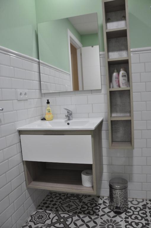 Kúpeľňa v ubytovaní El piso de la Calzada