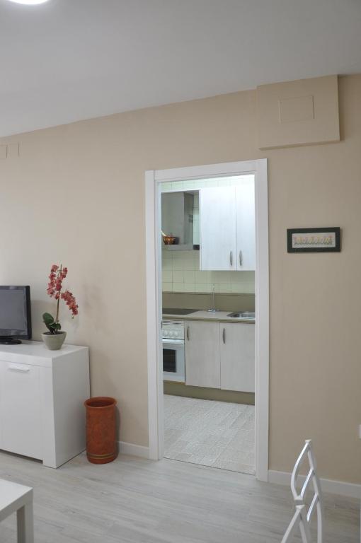 Kuchyňa alebo kuchynka v ubytovaní El piso de la Calzada