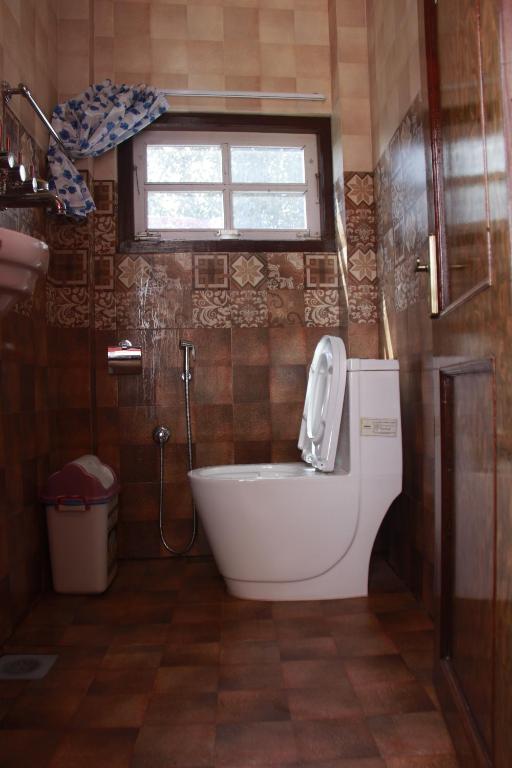 Koupelna v ubytování Homestay Nepal