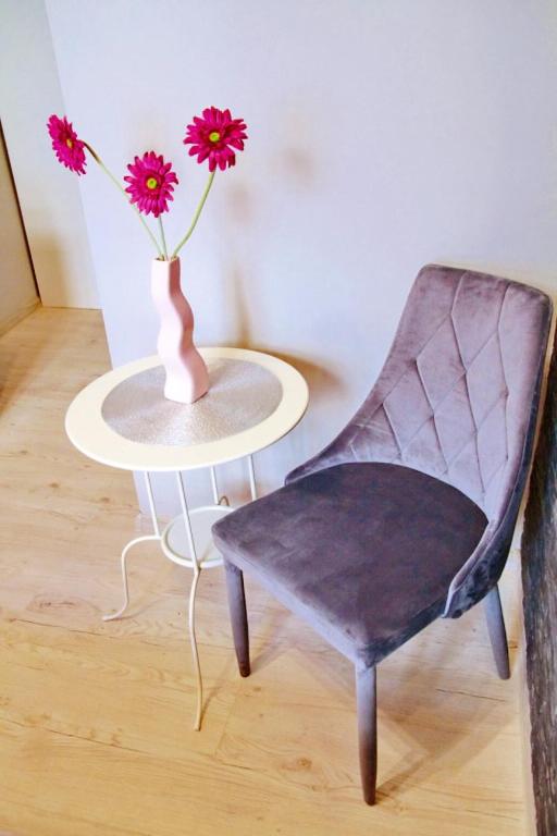 Posezení v ubytování Grey Rooms