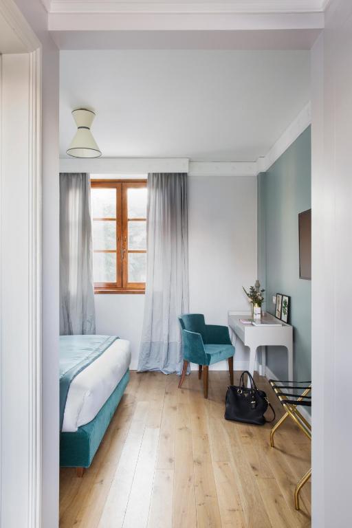 Postel nebo postele na pokoji v ubytování Favilla Hotel di Charme