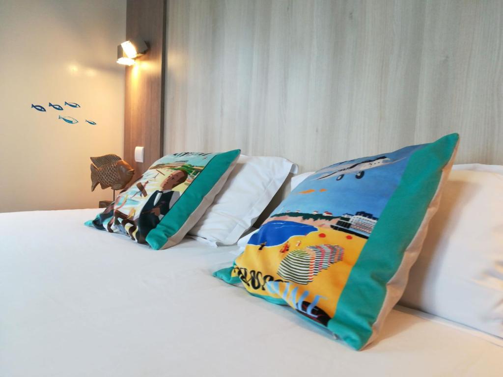 Postel nebo postele na pokoji v ubytování Hotel Agur Deneri
