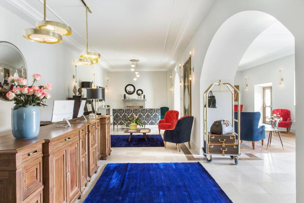 Posezení v ubytování Favilla Hotel di Charme