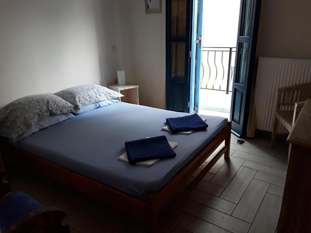 Postel nebo postele na pokoji v ubytování Fig Leaf House