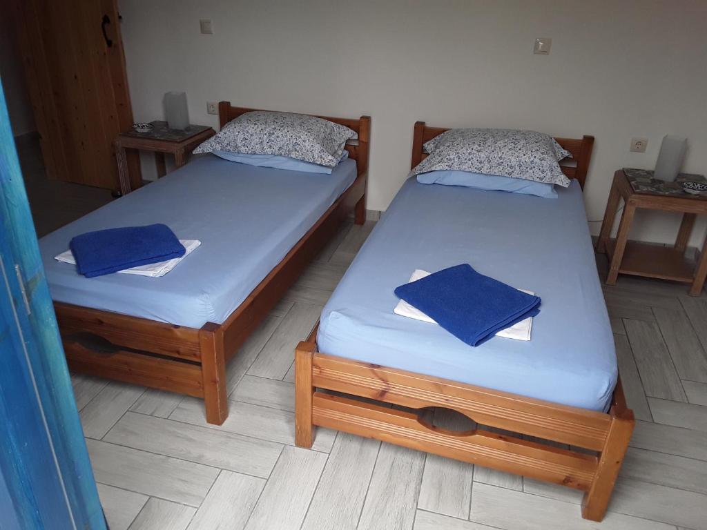 Postel nebo postele na pokoji v ubytování Fig Leaf House