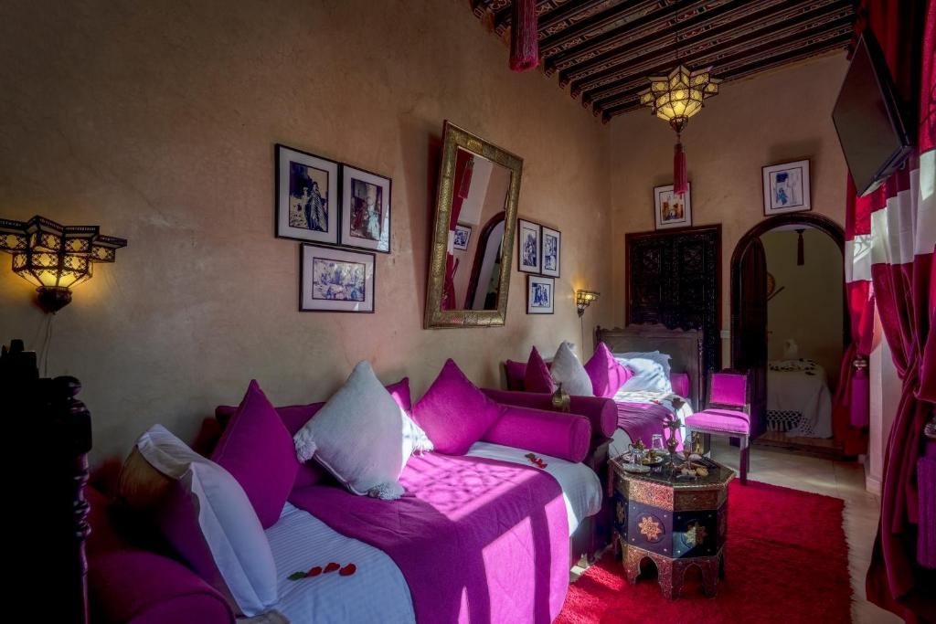 Un lugar para sentarse en Riad Anabel