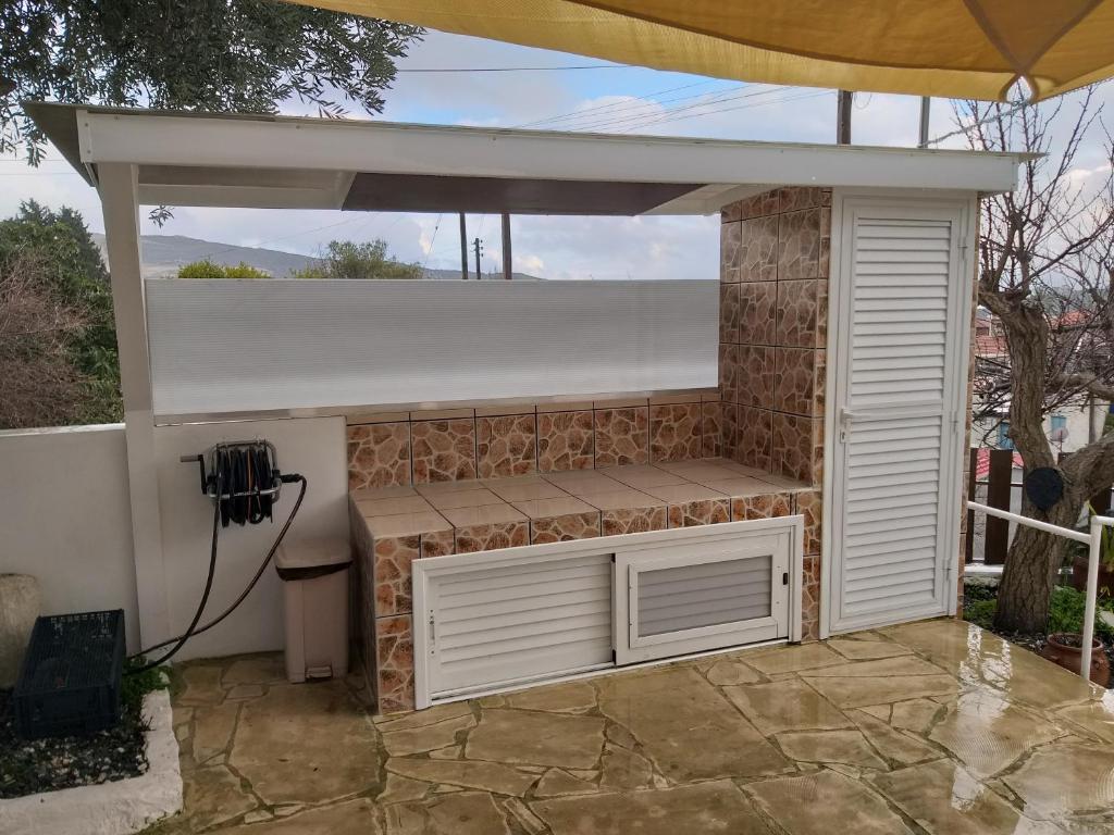 Balkón nebo terasa v ubytování Kanarinis Apartments