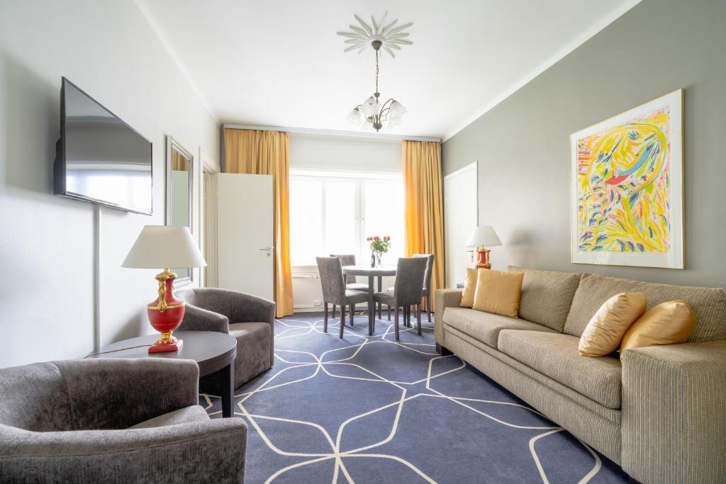 Posezení v ubytování Hotel Dania