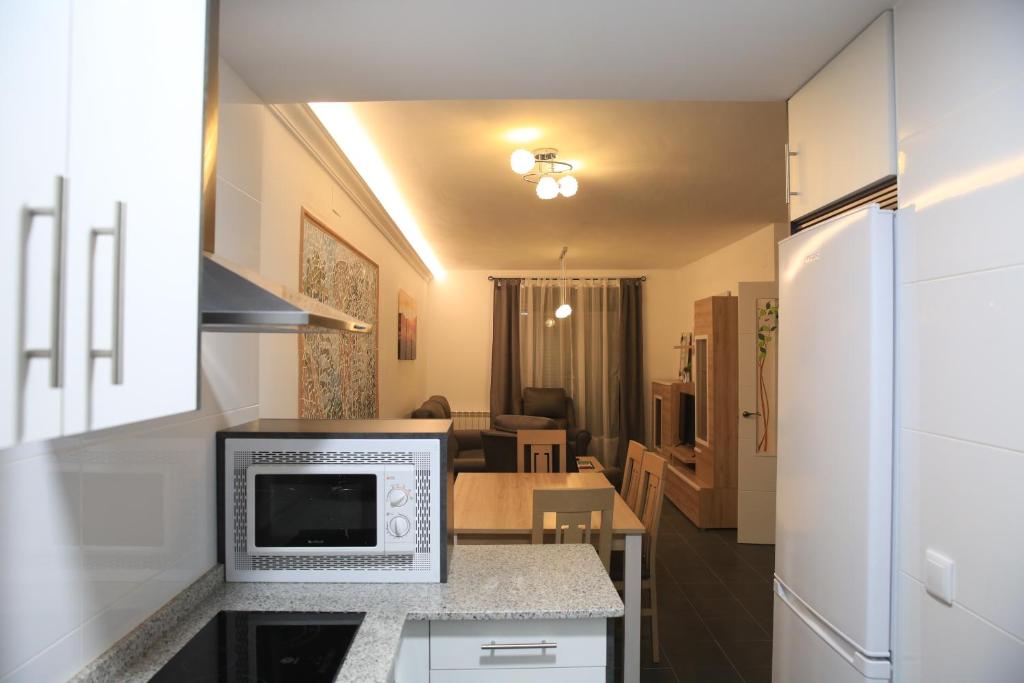 Kuchyňa alebo kuchynka v ubytovaní APARTAMENTOS LA VEREDA