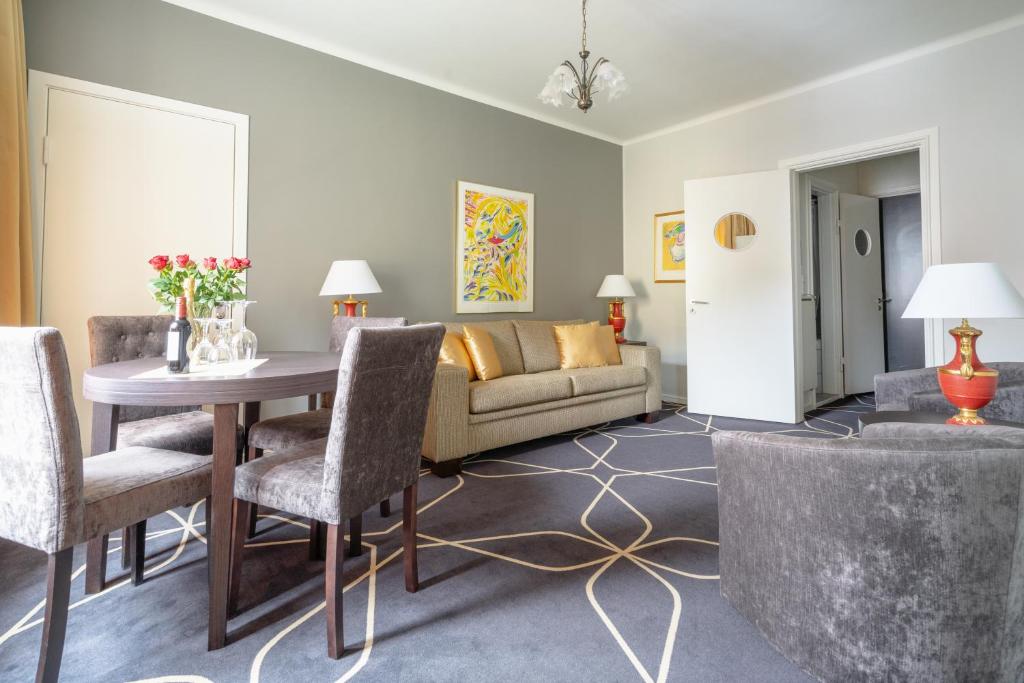 Posezení v ubytování Hotel Dania