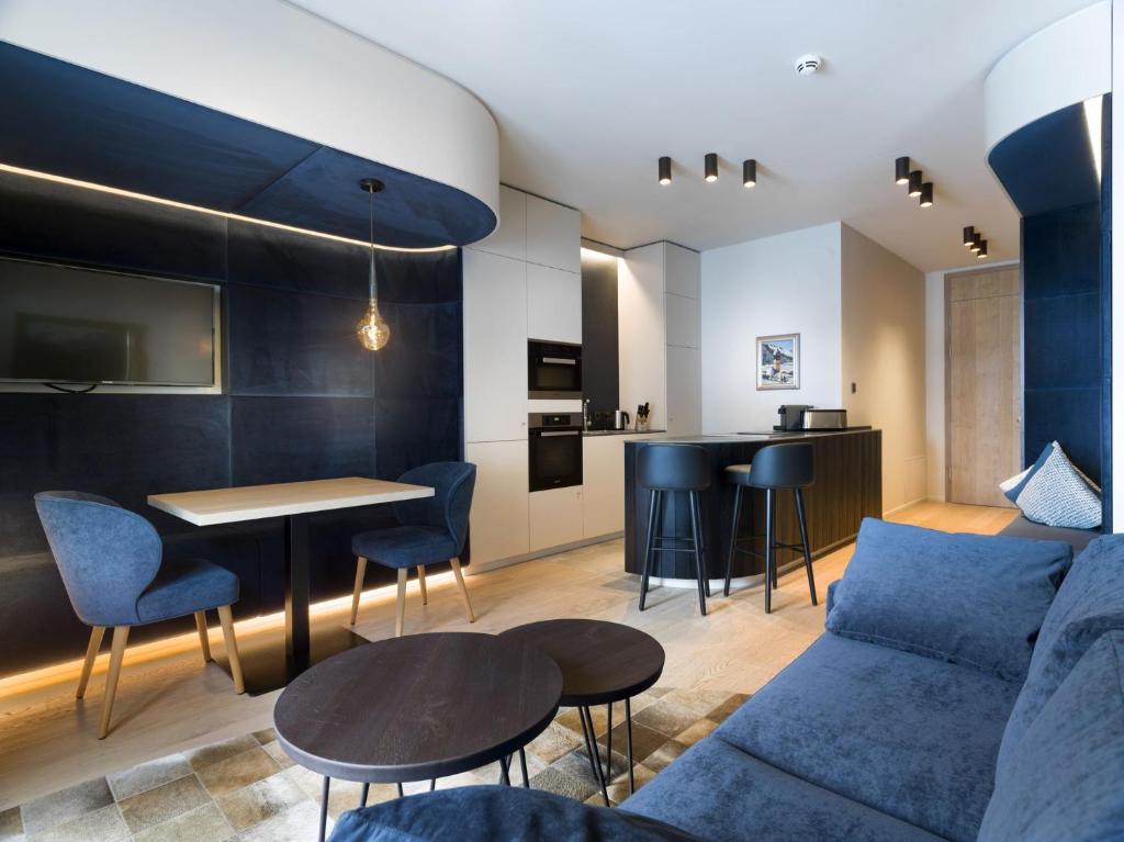 Posezení v ubytování Apartments Nennerhof