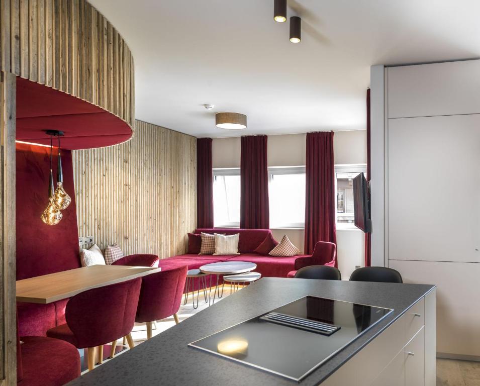 Posezení v ubytování Apartments Nennerhof