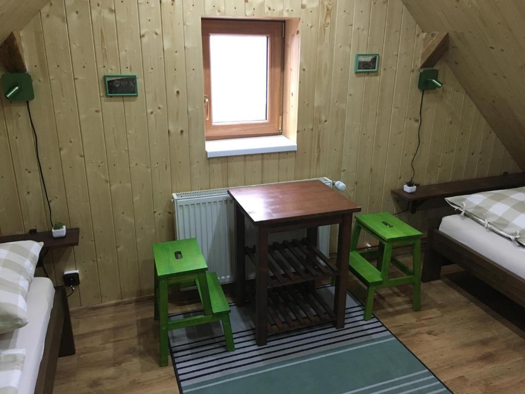 Posezení v ubytování Guest House LUFT Sněžník